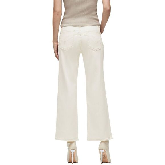 Hudson Jeans Womens  Rosie Ecru Wide Leg Jean - Picture 2 of 4